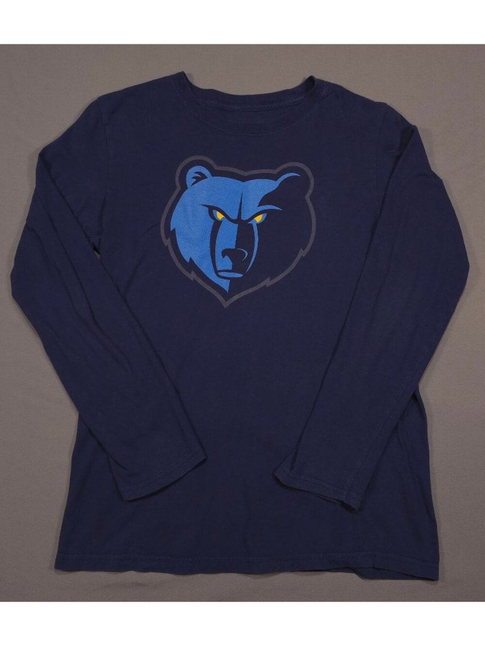 Fanatics Ja Morant #12 Memphis Grizzlies Men's S Navy Long Sleeve NBA Shirt